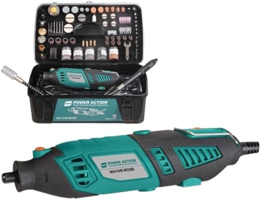 ميني كرافت200واط بالملحقات و الخرطوم كامل + 200اكسسوار Mini Drill MD200C Voltage/Freqency: