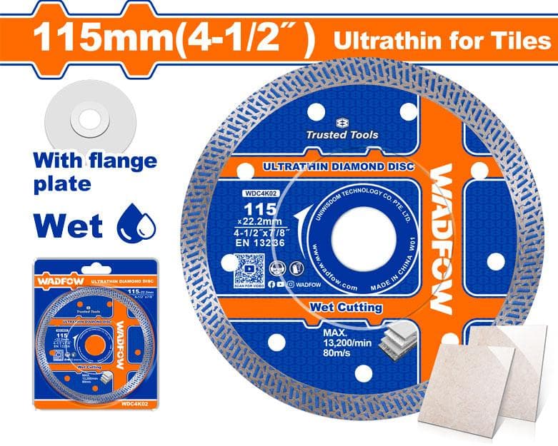 Ultrathin diamond disc